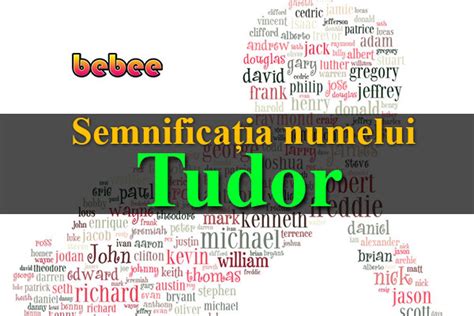 nume tudor|Numele Tudor .